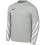 Nike Dri-FIT Park V Stadium futbolo marškinėliai vyrams, tamsiai dūminiai pilki/balti, M