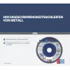 Bosch X571 Best for Metal lapų diskas 125 mm P80 cirkonio aliuminio oksidas 2608607338