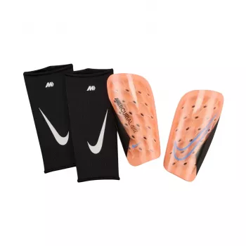 Nike Mercurial Lite blauzdų apsaugai Total Orange/Juoda S dydis