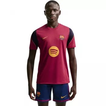 Nike FC Barcelona Strike vyriški marškinėliai su trumpomis rankovėmis, bordiniai 621, dydis M