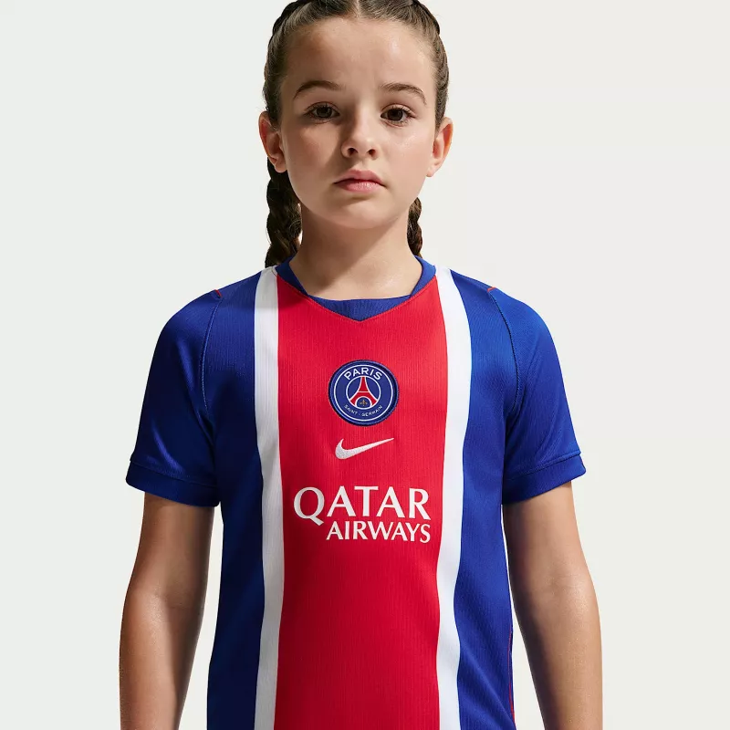 Nike Paris Saint-Germain 2026/27 Stadium Home vaikų marškinėliai mėlyni-raudoni XS
