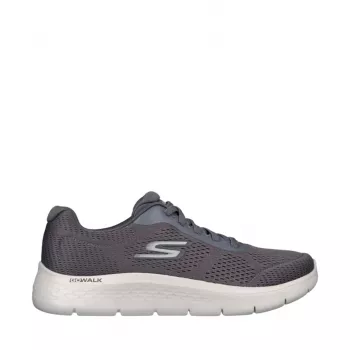 Skechers Go Walk Flex Remark vyriški pasivaikščiojimo batai, pilki / anglies spalvos, 44 EU dydis
