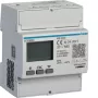 Hager ECP382D trifazis energijos skaitiklis, tiesioginio prijungimo 80A, 4M, S0, MID