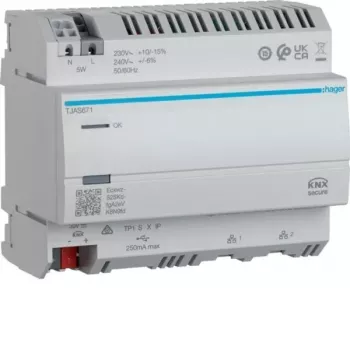 Hager Domovea basic TJAS671 KNX IP šliuzas išmaniojo namo serveris
