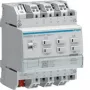 Hager TYAS606D KNX Secure šviesos/žaliuzių vykdomasis įtaisas 6/3 kanalų 16A C-apkrovai