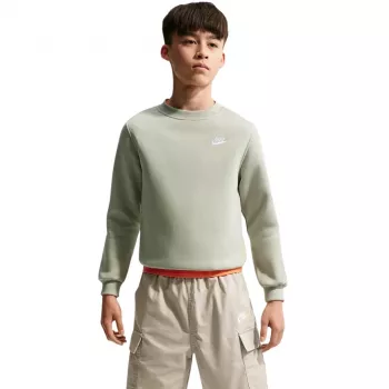 Nike Sportswear Club Fleece vaikiškas gobtuvas su kišene Light Green FD3006-304 L dydis