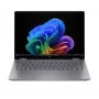 HP OmniBook X Flip 2-in-1 14-fk0020nw nešiojamas kompiuteris su 14,2 colio 2.8K OLED liečiamuoju ekranu, AMD Ryzen AI 5 340, 16GB RAM, 512GB SSD, Radeon 840M, Win11, Meteor Silver