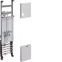 Hager ZH32P7KT komplektinis skaitiklių laukas 1050x250mm, 3 fazių, 1 skaitiklio vieta, 10mm² su atjungimo funkcija