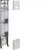 Hager ZH53W3NT universZ komplektinis laukas, 1350x250mm, 3 fazių, 2 skaitiklių vietos, 10 mm², su atjungimo funkcija