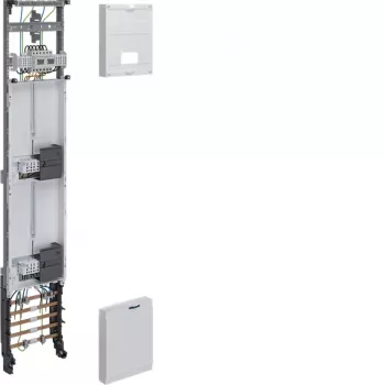 Hager ZH53W3NT universZ komplektinis laukas, 1350x250mm, 3 fazių, 2 skaitiklių vietos, 10 mm², su atjungimo funkcija