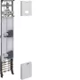 Hager ZH53W3NT universZ komplektinis laukas, 1350x250mm, 3 fazių, 2 skaitiklių vietos, 10 mm², su atjungimo funkcija