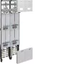 Hager ZK53Q7NT universZ komplektinis apskaitos laukas 1350x500mm, 3 fazių, 4 skaitiklių vietos, 10 mm², su atjungimo funkcija