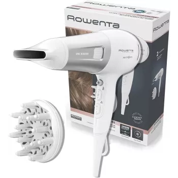 Rowenta Power 2100W plaukų džiovintuvas, baltas/sidabrinis