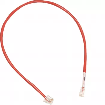 Hager ZZ12LMN200 komutacinis kabelis, 2x RJ12, raudonas, 2m