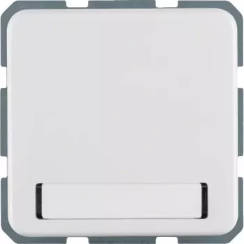 Hager WWS1114PW Schuko lizdas, poliarinės baltos blizgios spalvos, 16 A, įleidžiamas