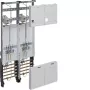 Hager ZK33Q3NT universZ komplektinis laukas 1050x500mm 3 taškų tvirtinimo 2 skaitiklių vietos 10 mm² su atjungimo funkcija