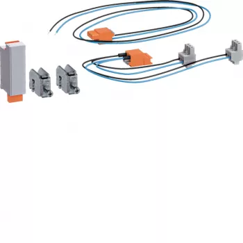 HAGER ZY5R2SI SIBO 1A įrangos paketas APZ/RfZ, 1400mm, pilkos spalvos