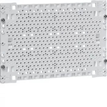 Hager UM00M0 montavimo plokštė, plastikinė, 175 x 250 mm, pilka