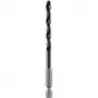 Bosch Accessories 2609255142 HSS metalinis spiralinis grąžtas 5 mm, valcuotas šešiabriaunis kotas 1/4 colio (6,3 mm), 1 vnt.