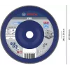 Bosch X571 Best for Metal sklendės diskas, 180 mm skersmuo, 22,33 mm kiaurymė, cirkonio aliuminio oksidas, K40 grūdėtumas, kūginis Type 29, skirtas plienui ir juodiesiems metalams 2608607343