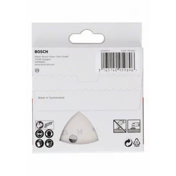 Bosch 2608621689 delta šlifavimo lapeliai P240 93 mm, 5 vnt.