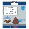 Bosch 2608621689 delta šlifavimo lapeliai P240 93 mm, 5 vnt.