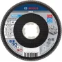 Bosch Accessories 2608619199 X-LOCK atsparusis šlifavimo diskas 115 mm, grūdėtumas 80, cirkonio aliuminio oksidas, kūginis Type 29, metalui, 1 vnt.