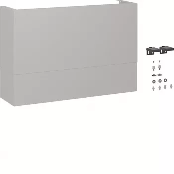 Hager universZ teleskopinis kabelių tvarkymo skydas FZ0800TB, aukštis 350-680 mm, gylis 205 mm, baltas