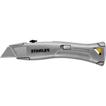 Stanley FMHT10505-0 FatMax sunkusis ištraukiamasis universalus peilis, sidabrinis/juodas, su ašmenų dėklu ir 3 ašmenimis