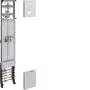 Hager ZH53Q1NT komplektinis skaitiklių laukas universZ, 1350x250mm, 3 fazių, 1 skaitiklio vieta, 10 mm², su atjungimo funkcija