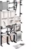 Hager universN Srovės transformatorių komplektinis laukas 250 A 5 polių 1350 mm UF53WBW1