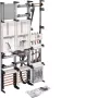Hager universN Srovės transformatorių komplektinis laukas 250 A 5 polių 1350 mm UF53WBW1