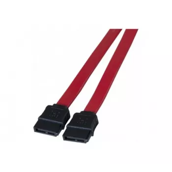 TECLINE SATA laidas, 7-pin SATA male į 7-pin SATA male, 1,0 m, raudonas 314000