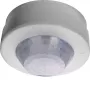 Hager EER513 360° paviršinio montavimo PIR judesio detektorius, 20 m diapazonas, IP55, baltas
