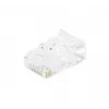 EXERTIS CONNECT RJ45 modulinis kištukas Cat. 6 UTP suvytai vielai, permatomas, 10 vnt. 920560