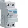 HAGER CDF540D liekamosios srovės grandinės pertraukiklis 2P 40A 30mA F tipo 10kA