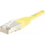EXERTIS CONNECT Cat6 F/UTP komutacinis kabelis, geltonas, 2,0 m, plonas lenkimo reljefas 842201