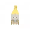 EXERTIS CONNECT Cat6 F/UTP komutacinis kabelis, geltonas, 2,0 m, plonas lenkimo reljefas 842201