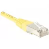 EXERTIS CONNECT Cat6 F/UTP komutacinis kabelis, geltonas, 2,0 m, plonas lenkimo reljefas 842201