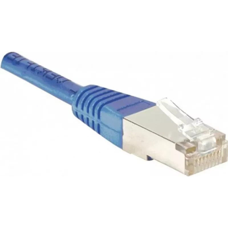 Exertis Connect 842304 Cat6 F/UTP tinklo komutacinis kabelis, 3 m, mėlynas