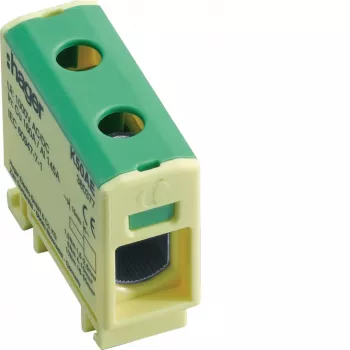 HAGER K50AE apsauginio įžeminimo gnybtas 2,5-50 mm² žalias-geltonas