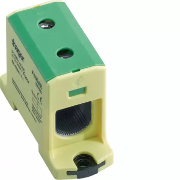 HAGER K150AE pagrindinis įžeminimo gnybtas 25-150 mm², žalias-geltonas
