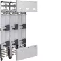Hager universZ komplektinis apskaitos laukas 1350x750mm, 3 fazių, 6 skaitiklių vietos, 10 mm² su atjungimo funkcija ZL53W8NT