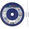 Bosch X571 Best for Metal sklendės diskas, 180 mm skersmuo, 22,23 mm kiaurymė, cirkonio aliuminio oksidas, grūdėtumas 40, 1 vnt. 2608607342