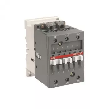 ABB UA75-30-00-80 3 polių kontaktorius, 75 A, 230 V AC 50 Hz / 240 V AC 60 Hz ritė, 37 kW prie 400 V, 1SBL411022R8000