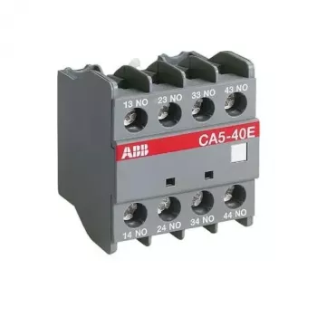 ABB CA5-22E pagalbinis kontaktų blokas 2NO+2NC, priekinis montavimas AF09-AF96 kontaktoriams 1SBN010040R1022