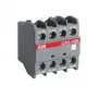 ABB CA5-22E pagalbinis kontaktų blokas 2NO+2NC, priekinis montavimas AF09-AF96 kontaktoriams 1SBN010040R1022