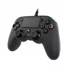 NACON PS4 Compact Controller juodas - laidinis žaidimų pultas PS4 ir PC