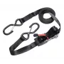 MASTER LOCK krovinio tvirtinimo diržas su reketu ir S-kabliukais, 4,25 m x 25 mm, 2 vnt. (3066EURDAT)