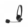 Exertis Connect ant ausų laido ausinės su mikrofonu - juodos 059222